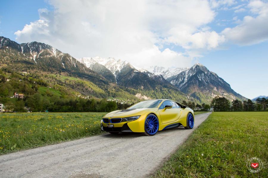  BMW i8 on Vossen Wheels (VPS-305T) 2016 года  (фото 62 из 81)